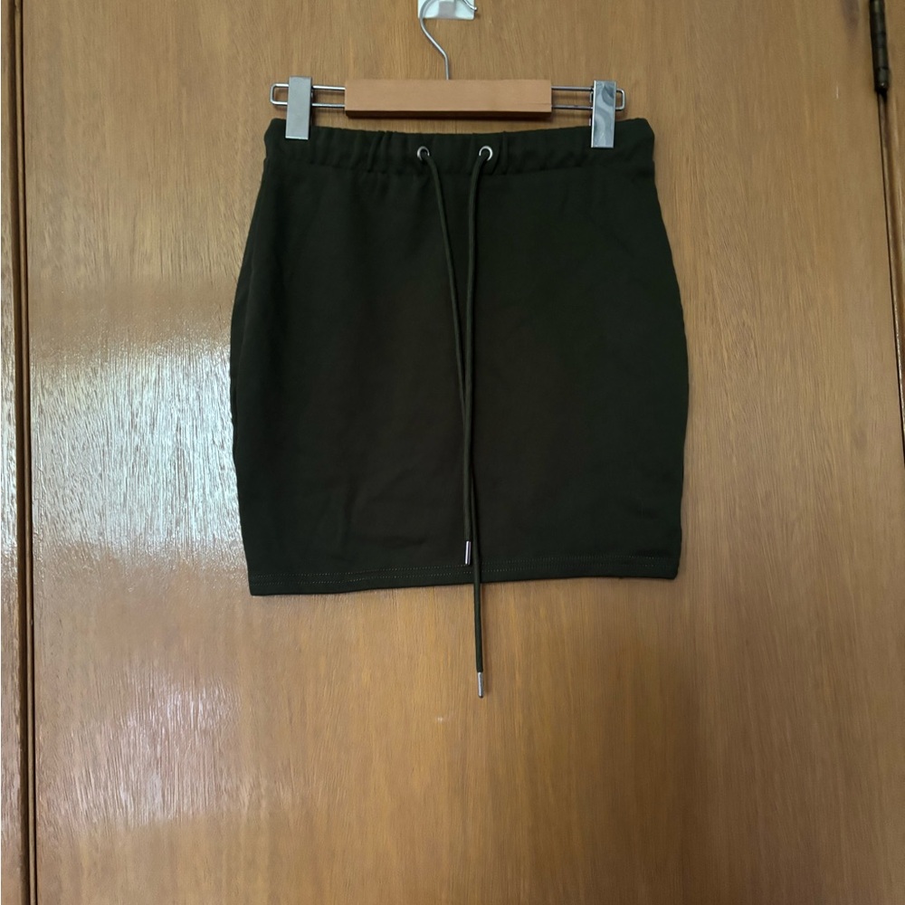 Fashion Nova Sage Green Casual Skirt